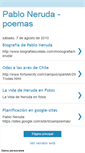 Mobile Screenshot of pabloneruda-poemas.blogspot.com