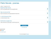 Tablet Screenshot of pabloneruda-poemas.blogspot.com