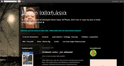 Desktop Screenshot of laalinlallatuksia.blogspot.com