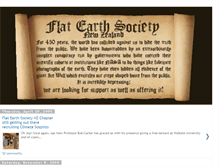 Tablet Screenshot of flatearthersnz.blogspot.com