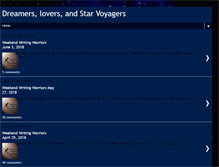 Tablet Screenshot of dreamersloversandstarvoyagers.blogspot.com