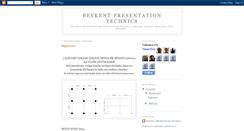 Desktop Screenshot of beykentpresentationtechnics.blogspot.com