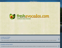 Tablet Screenshot of elcapitanavocados.blogspot.com