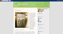 Desktop Screenshot of myvirginiablog.blogspot.com