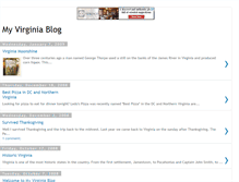 Tablet Screenshot of myvirginiablog.blogspot.com