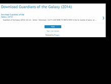 Tablet Screenshot of dowloadguardiansofthegalaxy.blogspot.com