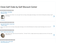 Tablet Screenshot of clonegolfclubs.blogspot.com