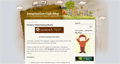 Desktop Screenshot of imaginationcafeblog.blogspot.com