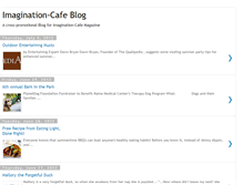 Tablet Screenshot of imaginationcafeblog.blogspot.com