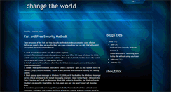 Desktop Screenshot of letschange4u.blogspot.com