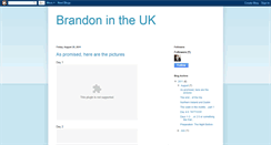 Desktop Screenshot of brandonintheuk.blogspot.com