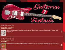 Tablet Screenshot of guitarrasyfantasia.blogspot.com