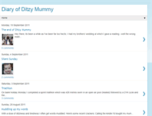 Tablet Screenshot of diaryofditzymummy.blogspot.com