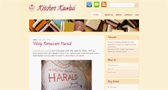 Desktop Screenshot of kitchenkawaii.blogspot.com