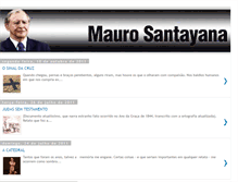 Tablet Screenshot of maurosantayana-cronicas-minas.blogspot.com