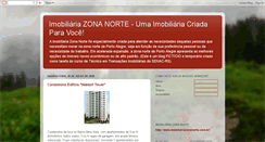 Desktop Screenshot of imobiliriazonanorte.blogspot.com