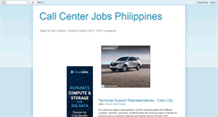 Desktop Screenshot of pinoy-call-center.blogspot.com