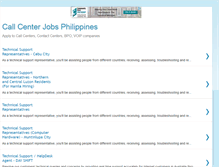 Tablet Screenshot of pinoy-call-center.blogspot.com