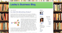 Desktop Screenshot of lesleywaltonbusiness.blogspot.com