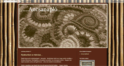 Desktop Screenshot of ancsanaplo.blogspot.com