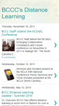 Mobile Screenshot of bcccdistancelearning.blogspot.com