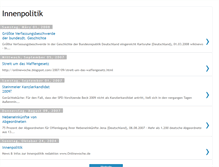 Tablet Screenshot of innenpolitik.blogspot.com