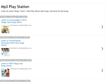 Tablet Screenshot of mp3playstation.blogspot.com