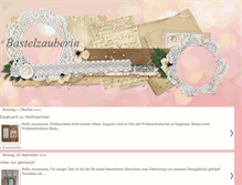 Tablet Screenshot of bastelzauberin-bastelzauberin.blogspot.com