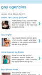 Mobile Screenshot of gay-agencies.blogspot.com
