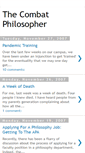 Mobile Screenshot of combatphilosopher.blogspot.com