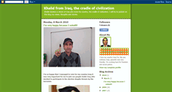 Desktop Screenshot of iraqthecradleofcivilization.blogspot.com