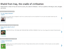 Tablet Screenshot of iraqthecradleofcivilization.blogspot.com