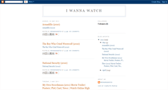 Desktop Screenshot of iwannawatch1.blogspot.com