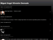 Tablet Screenshot of miguelangelsilvestredesnudo.blogspot.com
