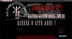 Desktop Screenshot of kulturakustombrasil.blogspot.com