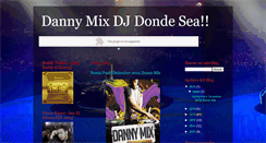 Desktop Screenshot of dannyelmix.blogspot.com