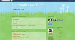 Desktop Screenshot of matematica-eliane.blogspot.com