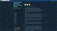 Desktop Screenshot of fareufficiostampa.blogspot.com