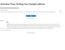 Tablet Screenshot of overseasfinaytambay.blogspot.com