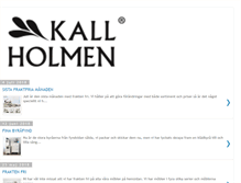 Tablet Screenshot of kallholmen.blogspot.com