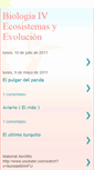 Mobile Screenshot of ecosistemasyevolucion.blogspot.com