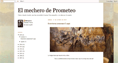 Desktop Screenshot of elmecherodeprometeo.blogspot.com