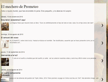 Tablet Screenshot of elmecherodeprometeo.blogspot.com