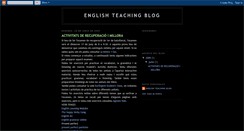 Desktop Screenshot of englishteaching2.blogspot.com
