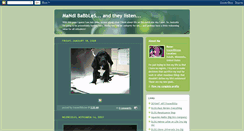 Desktop Screenshot of mandibabbles.blogspot.com