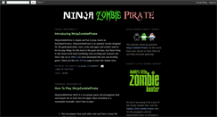 Desktop Screenshot of ninjazombiepirate.blogspot.com