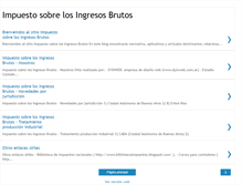 Tablet Screenshot of ingresosbrutos.blogspot.com