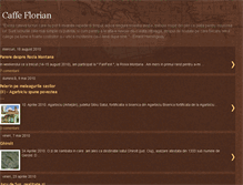 Tablet Screenshot of caffeflorian.blogspot.com