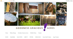 Desktop Screenshot of goodnessgraciousacres.blogspot.com