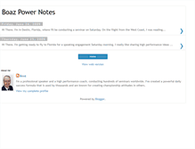 Tablet Screenshot of boazpowernotes.blogspot.com
